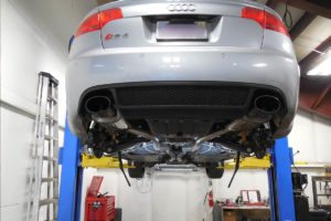 Audi RS4 Project - Exhaust View